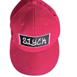 Slyck red snapback hat New Era 9FIFTY The Slyest embroidered cap